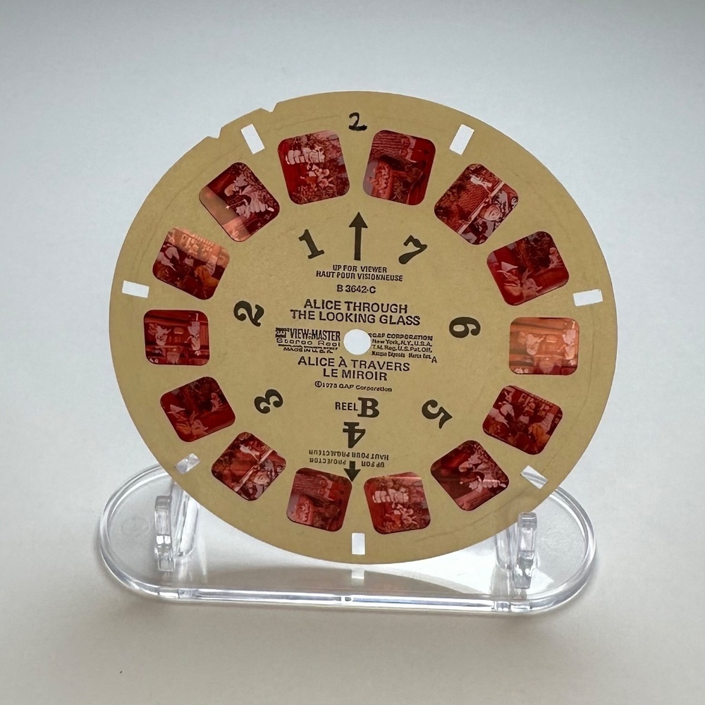 Vintage View-Master Alice Through the Looking Glass • Classic Tales • 3 Reels - Picture 3 of 6